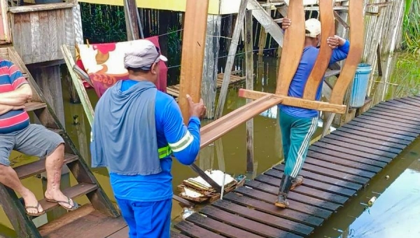 Cheia de 2025: Prefeitura de Boca do Acre continua dando suporte às famílias atingidas